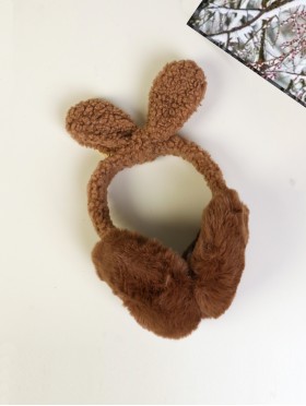 Bunny Ear Plush Earmuff